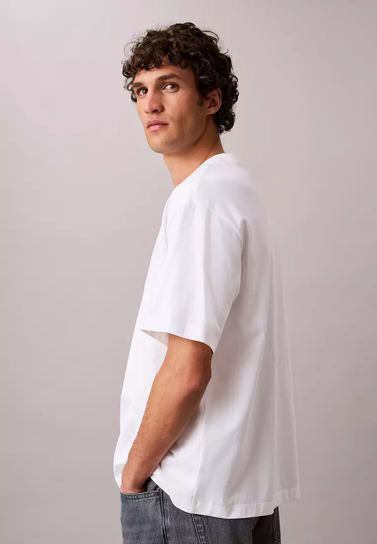 Relaxed Logo Appliqué T-Shirt - Calvin Klein Jeans
