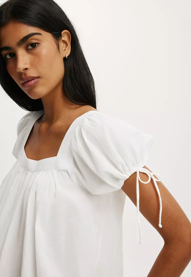 Eliza Babydoll Tunic Top
