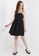 LC WAIKIKI black U Neck Straight Strap Poplin Women's Dress EA4D6AAA95F1DBGS_3