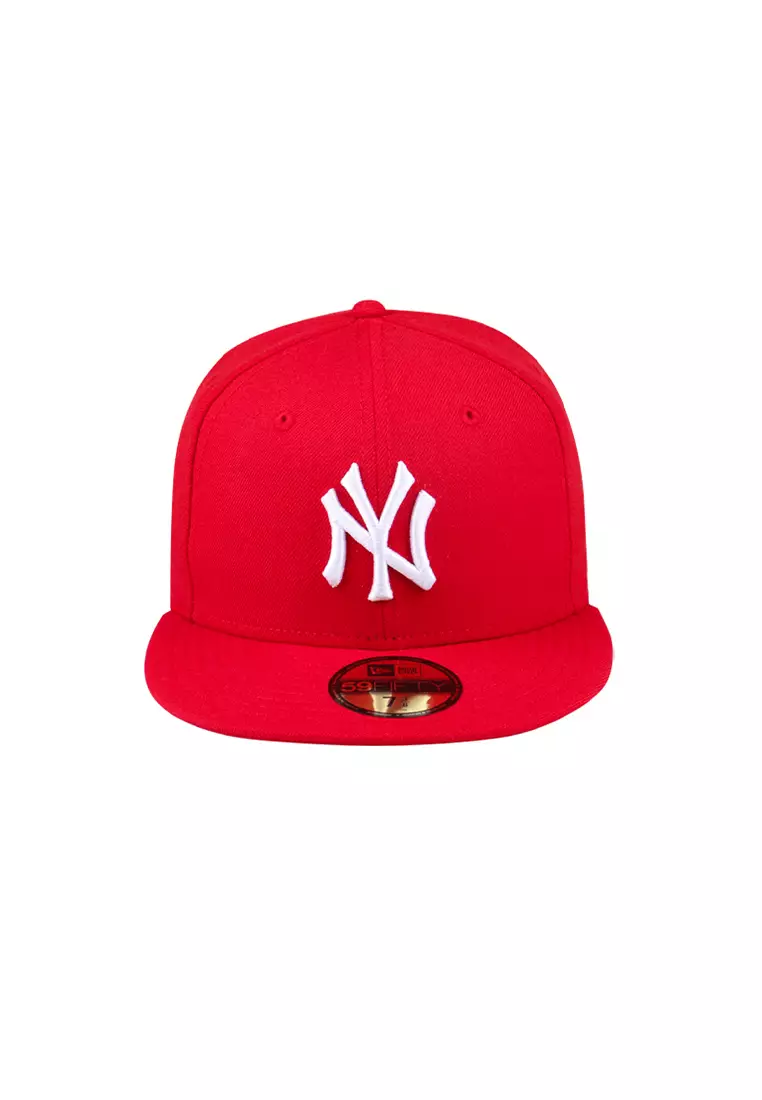 Buy NEW ERA New York Yankees MLB AC Perf Scarlet 59FIFTY Fitted Cap ...