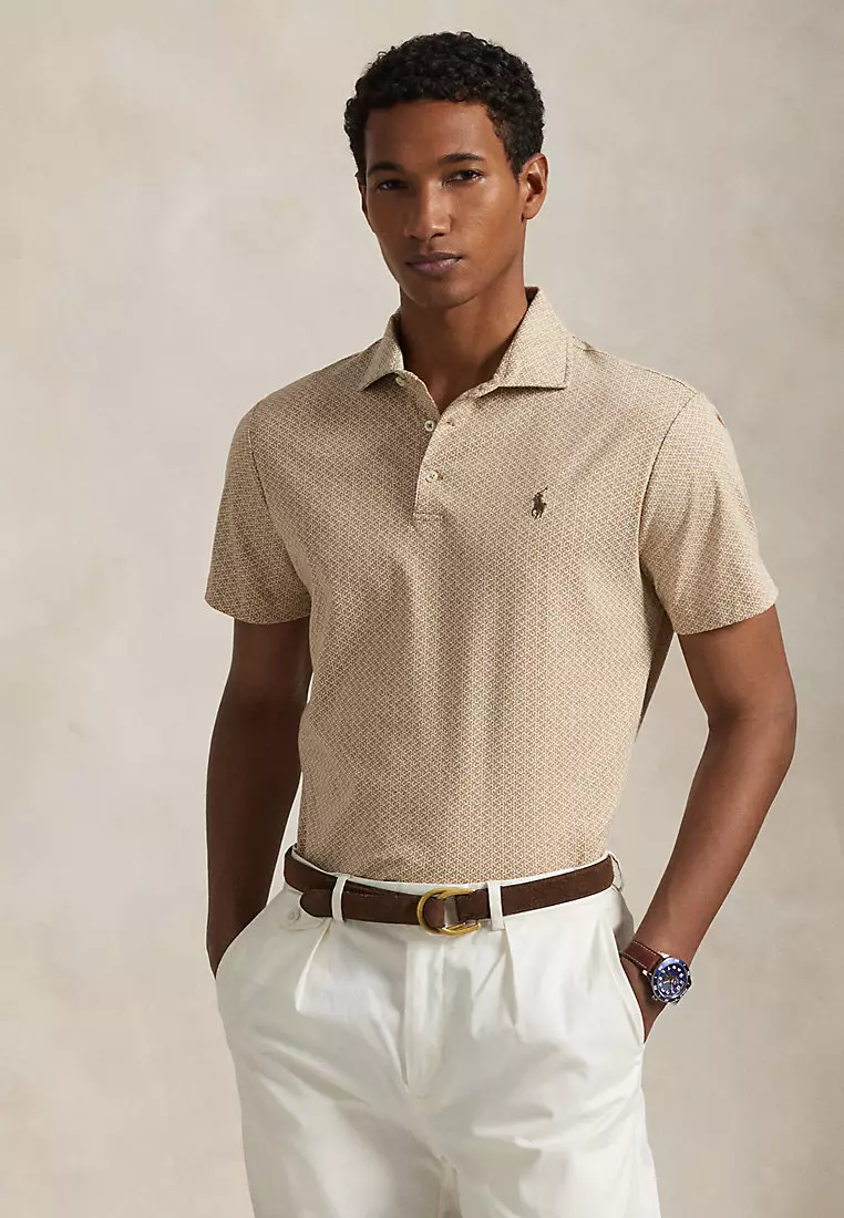 Buy Polo Ralph Lauren Custom Slim Fit Soft Cotton Polo Shirt 2025