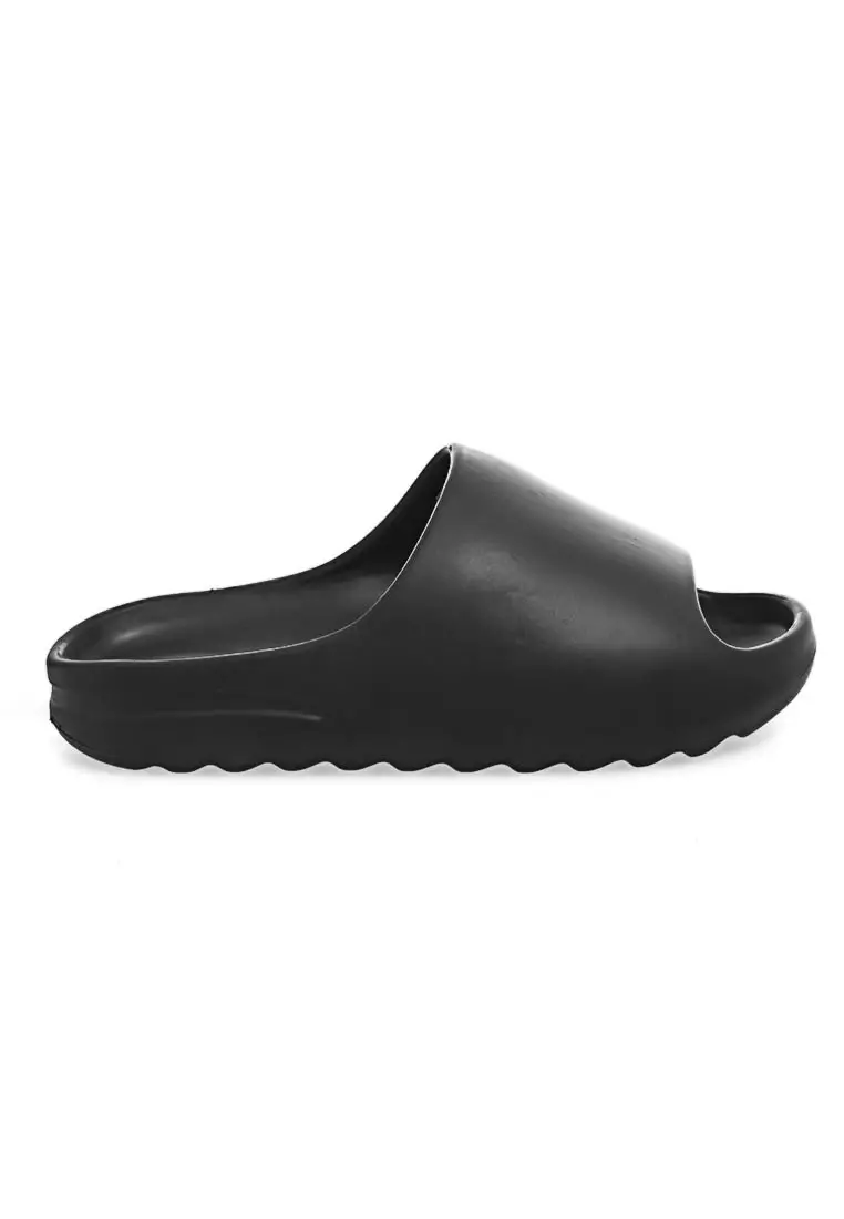 Coots Sandal Rumah Unisex Anti-Slip Elastic Comportable Material EVA Soft ORIGINAL - Black