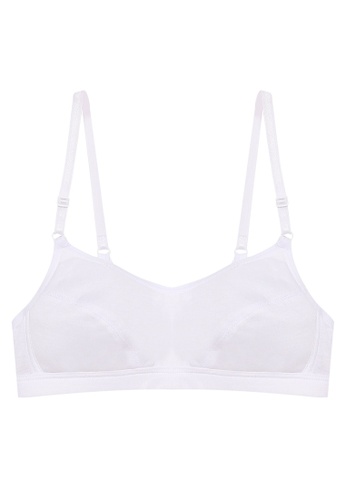 Impression white Pre Teen Bra With Back Hook 24AB9US3115935GS_1