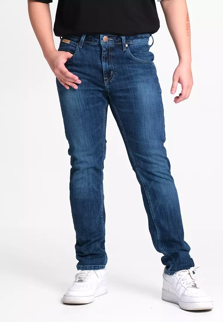 Wrangler Men's Denim Jeans Texas Sim Fit