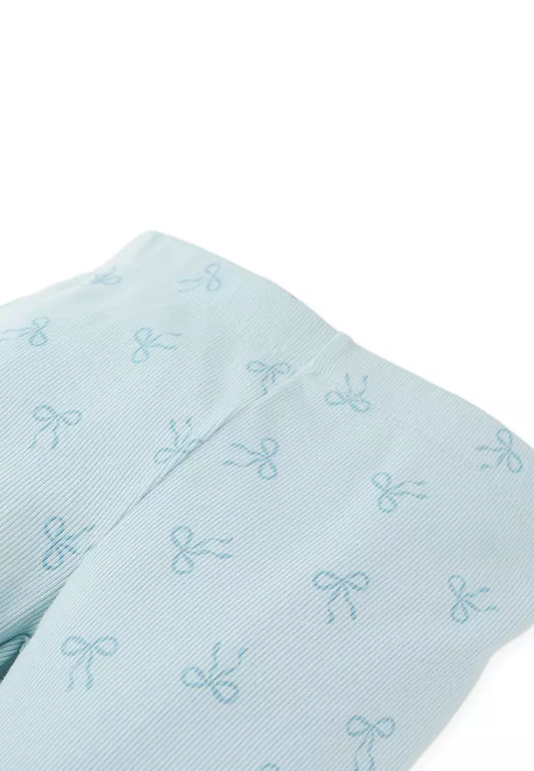 Lulu Leggings with All-Over Bow Print