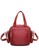 Milliot & Co. red Laurie Top Handles Bag 4988AAC5E4EF7BGS_1