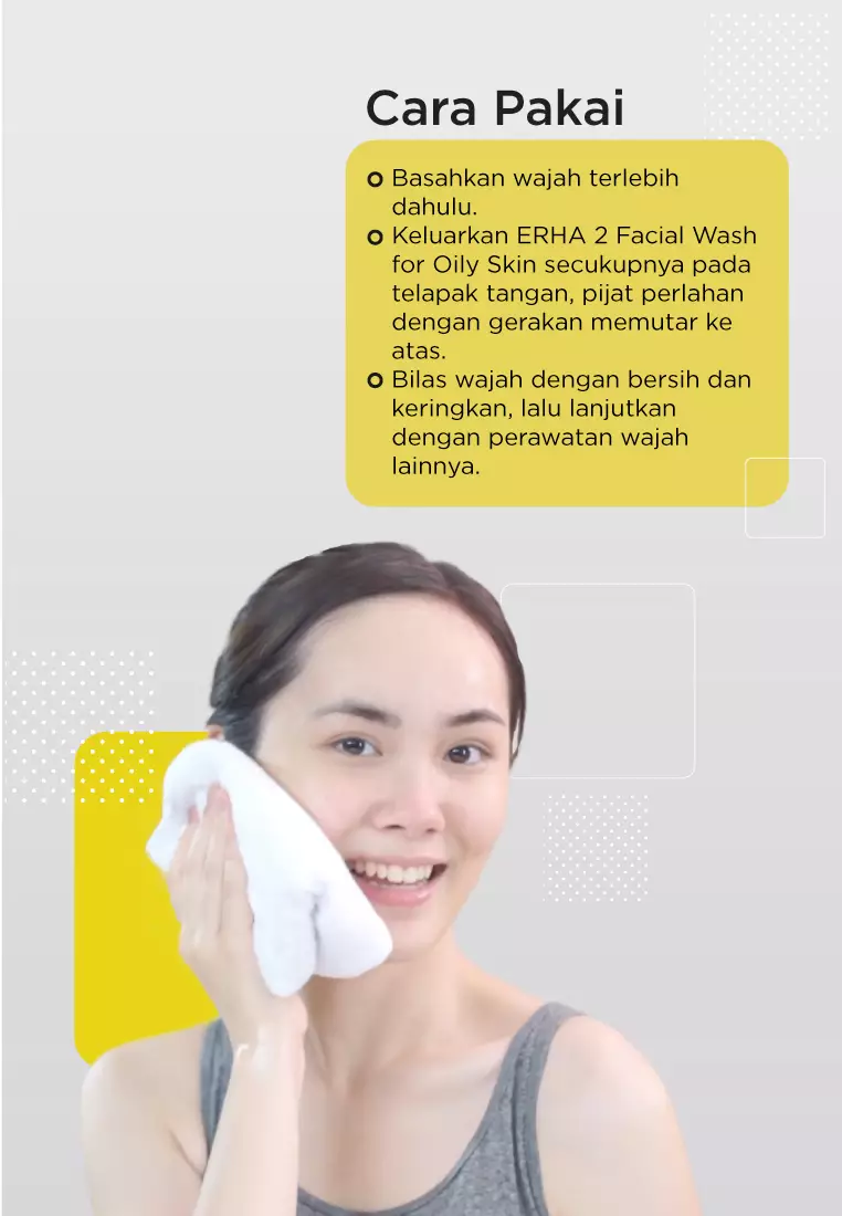 Erha Value Pack Erha 2 & Erha 3 - Sabun & Toner Wajah Kulit Berminyak