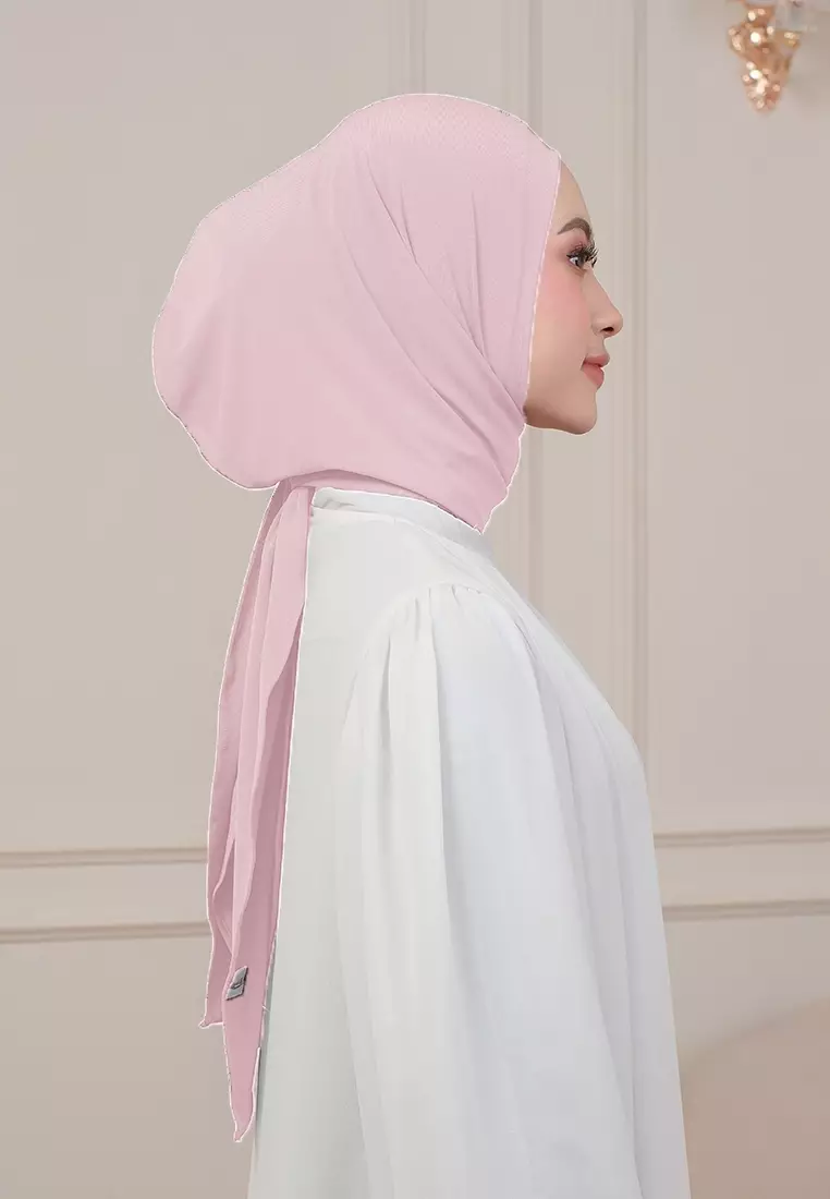 HIJAB INSTAN QIARA - BABY PINK