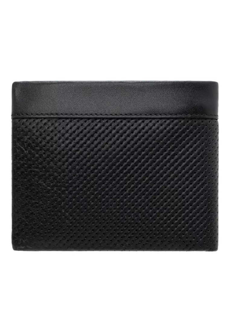 Men's Genuine Leather Bifold Coin Wallet EWA 40170