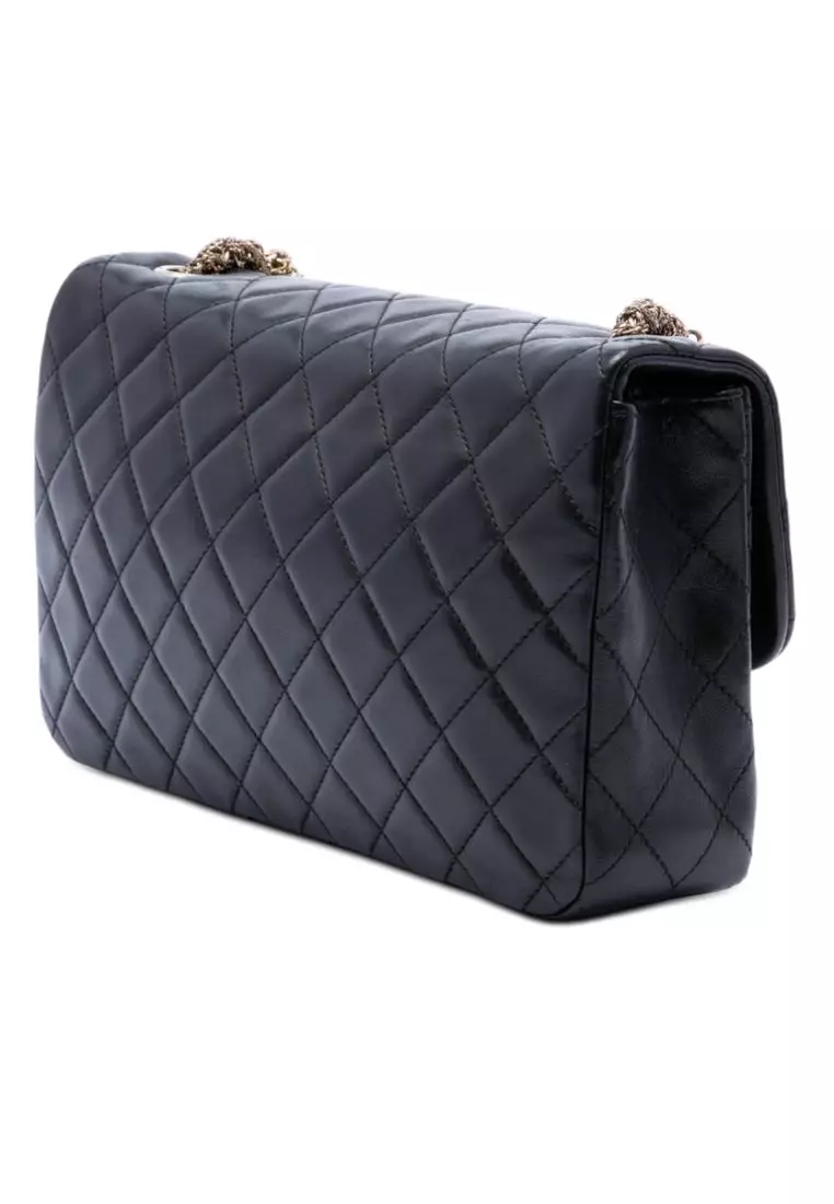 Pre-Loved Chanel Medium Quilted Lambskin Westminster Pearl Flap