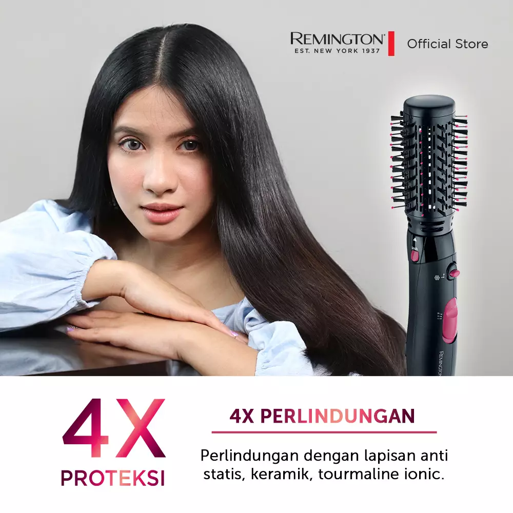 Jual Remington Paket Remington Sisir Angin AS7051 Catokan S5901