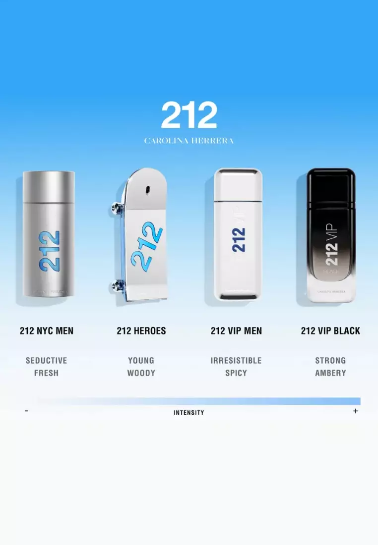 Carolina Herrera 212 Men EDT 100 ml - Parfum Pria