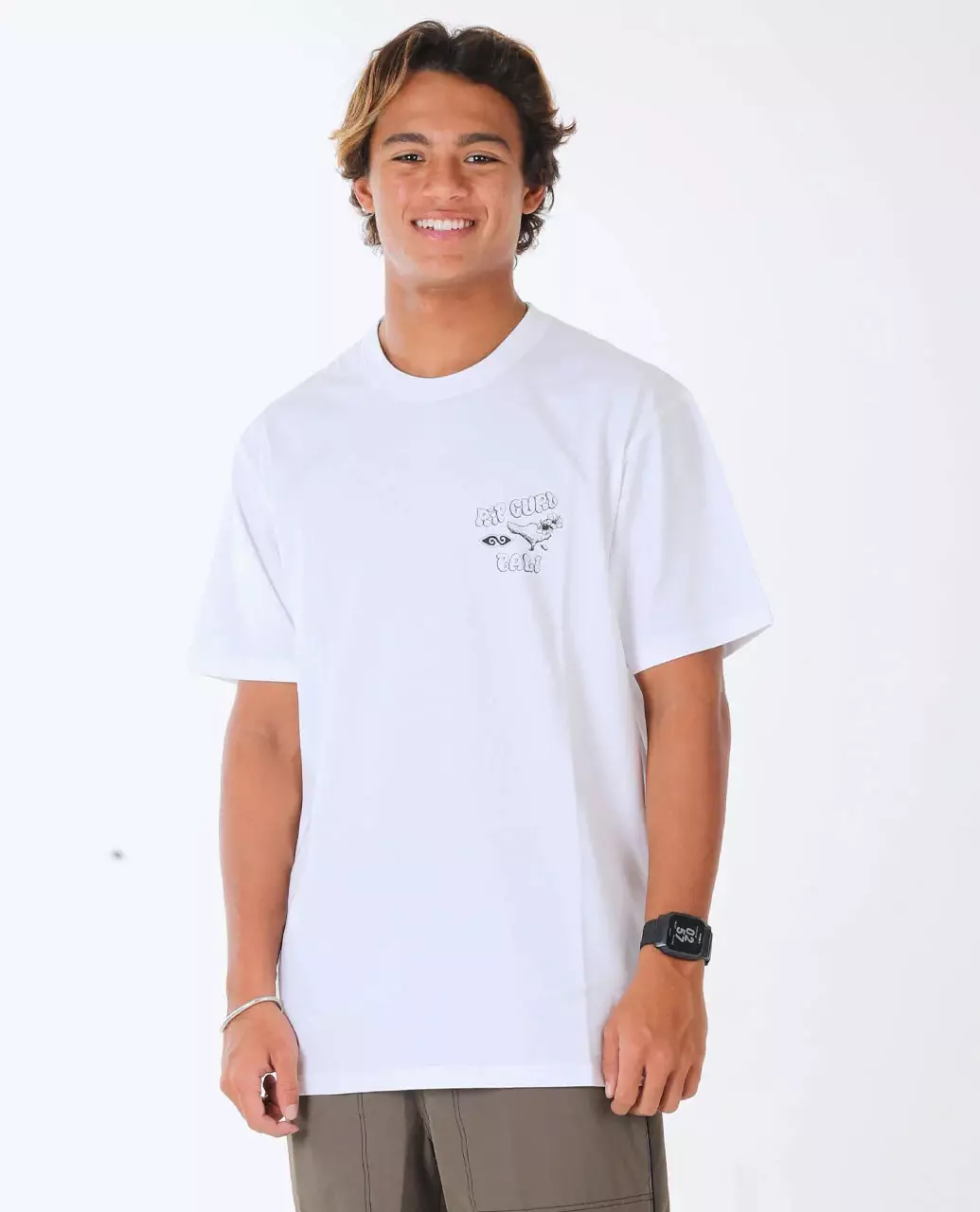 Rip Curl Men Bali Putu Surya Culture Tee - White