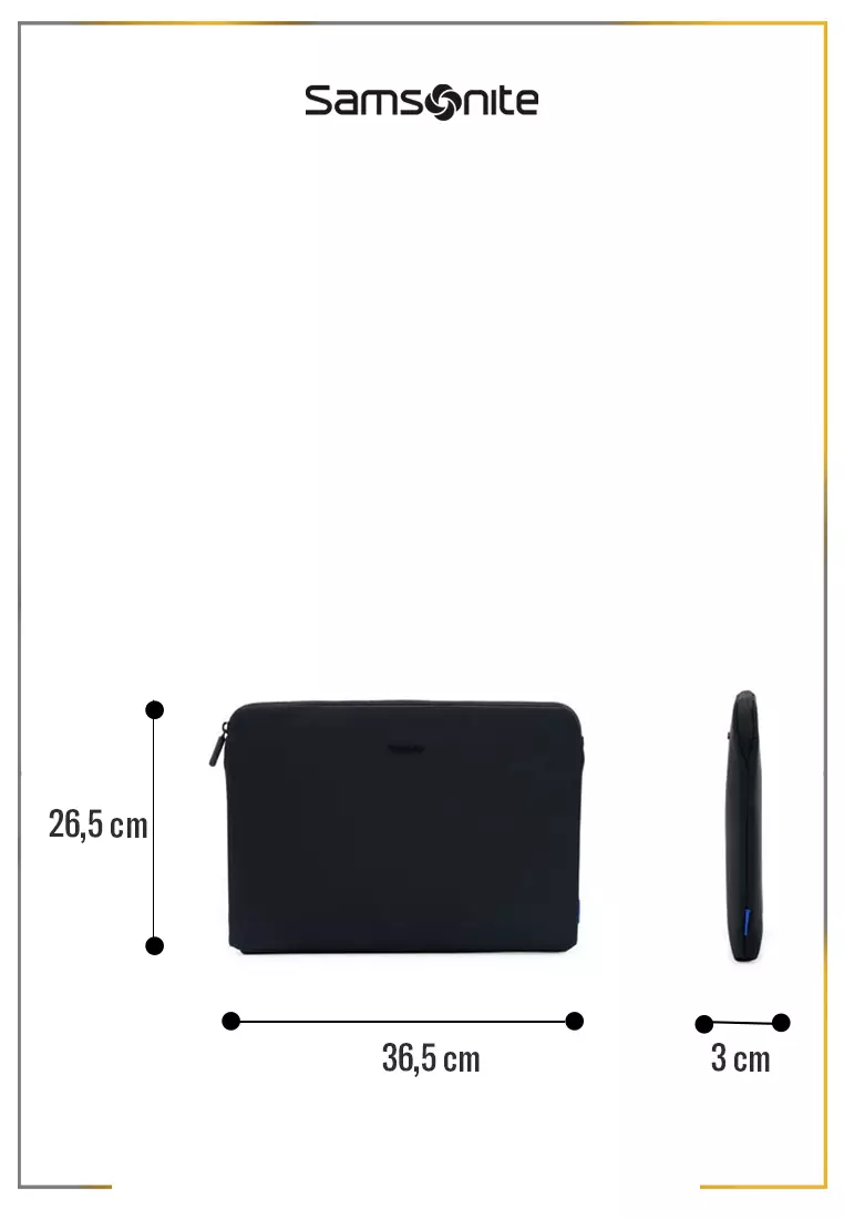 Samsonite Travel Essential Tech Laptop Sleeve 14" - Black