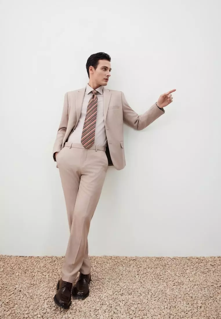 G2000 Teflon Stain-Resistant & Easy Care Smart Fit Twill Suit Blazer