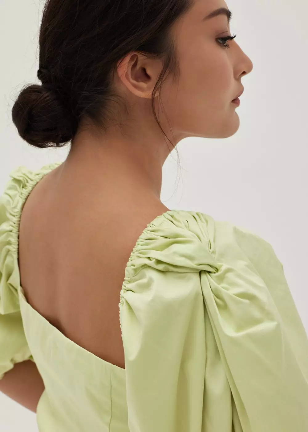 Serena Bustier Puff Sleeve Top