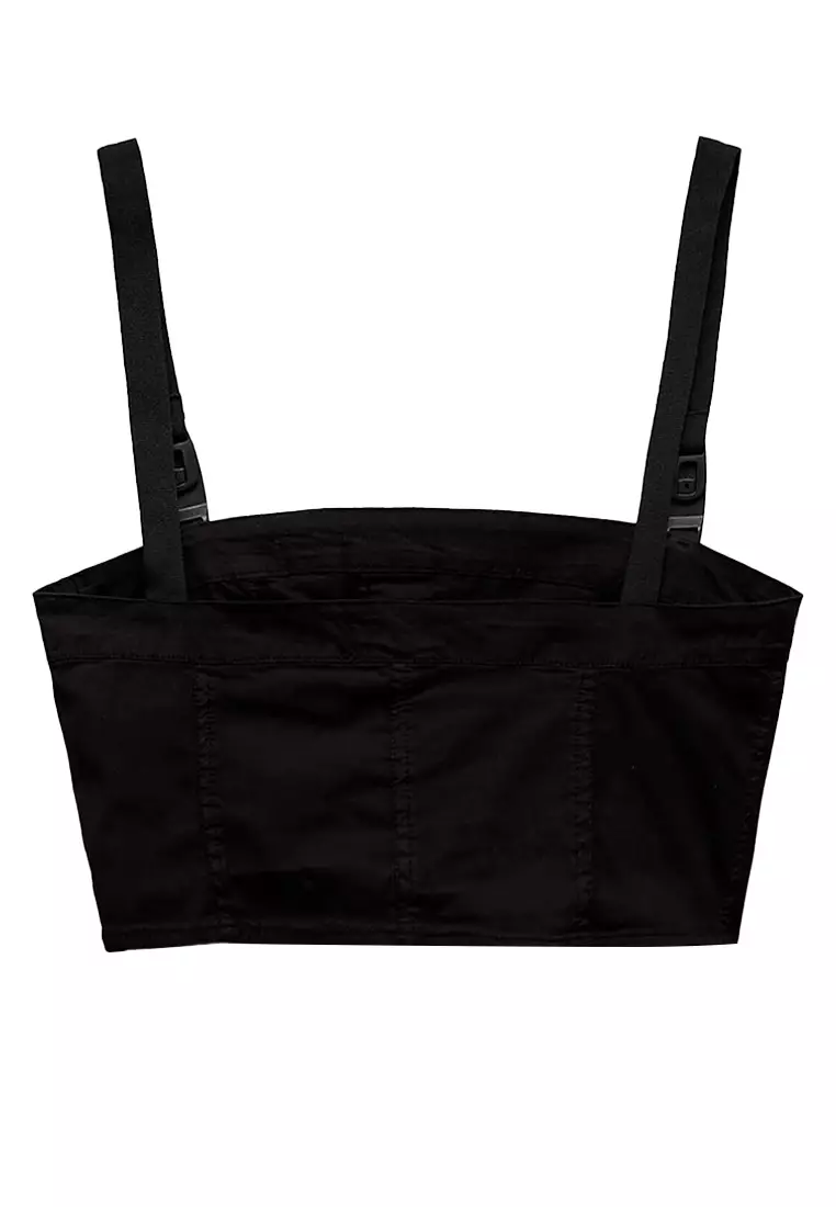 Square Neck Crop Top