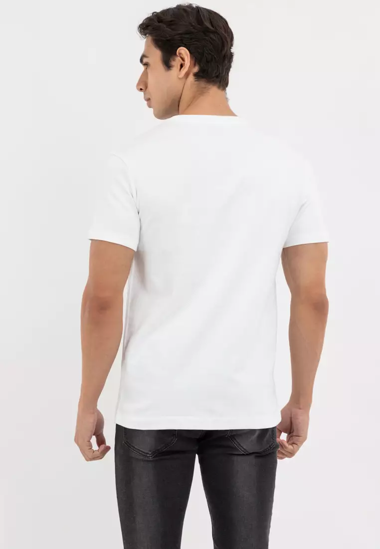 Men's Girbaud White G Mono Tee