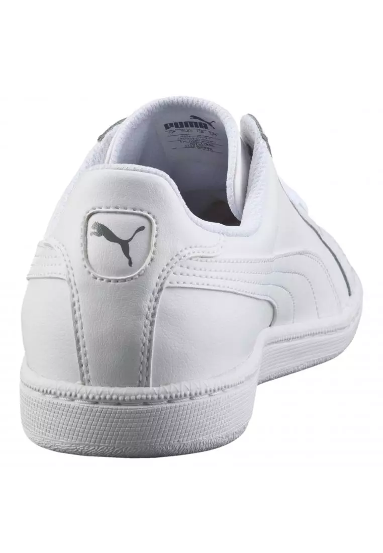 Puma smash leather white store