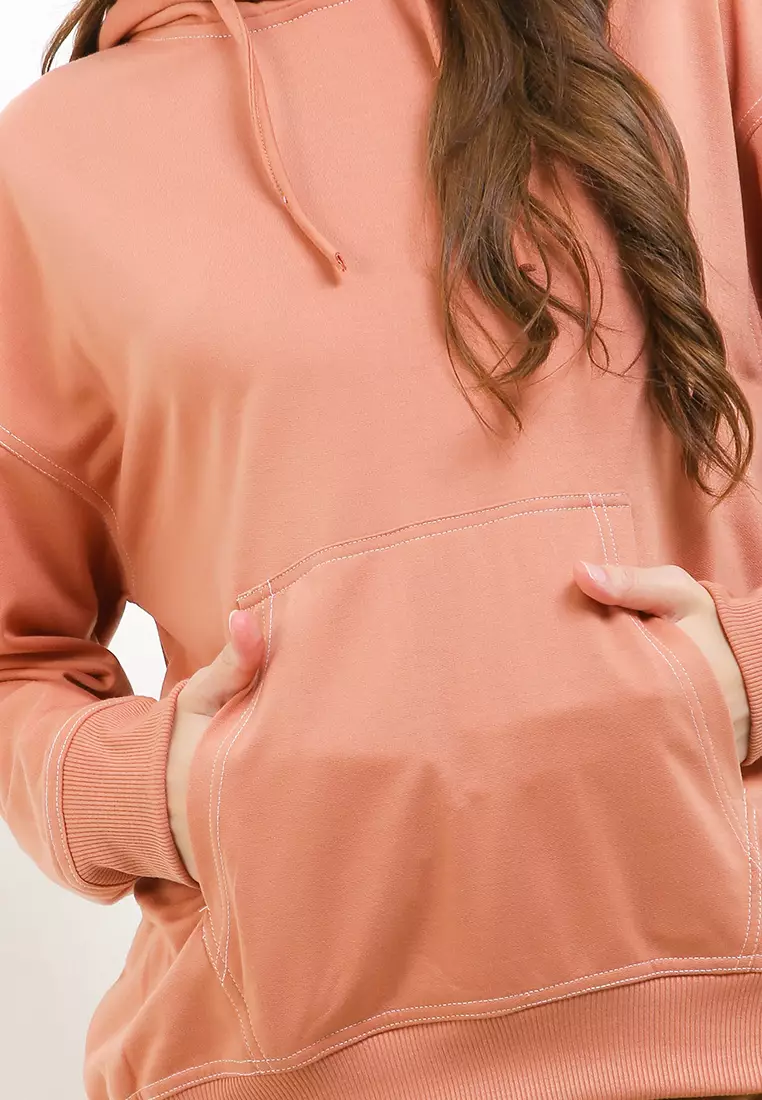 Sweater Hoodie  Pocket Long Sleeve