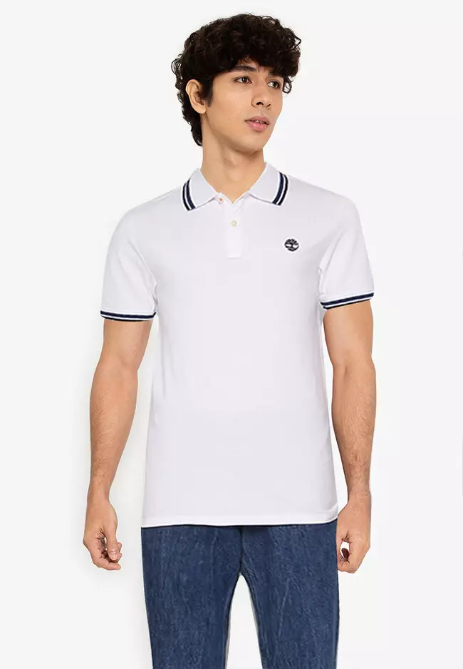 Buy Timberland Short Sleeve Millers River Pique Polo Online | ZALORA ...