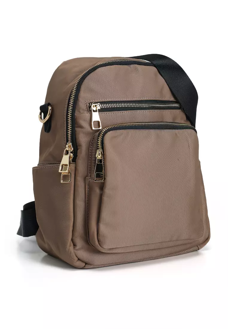 Dual Usage Nylon Backpack