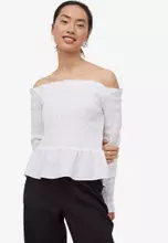 Buy H M Off The Shoulder Top 2024 Online ZALORA Philippines