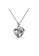 Her Jewellery silver Her Jewellery Simply Love Pendant with Premium Grade Crystals from Austria HE581AC0RAD3MY_2