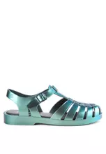 Black/Metallic Green