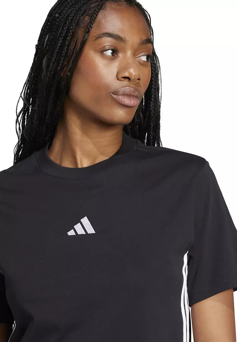 Essentials 3-Stripes Cotton T-Shirt