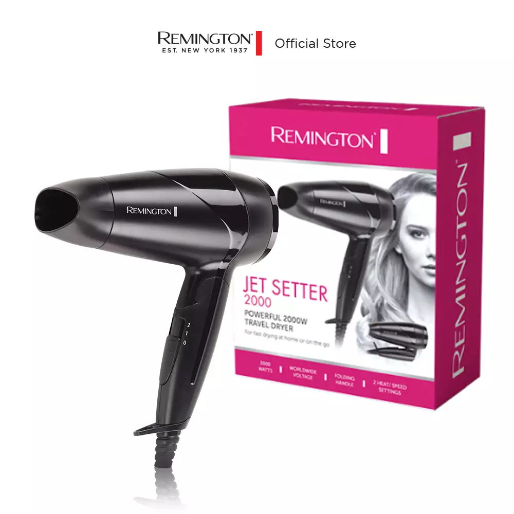 Remington Hairdryer / Pengering Rambut Jet Setter 2000 D1500