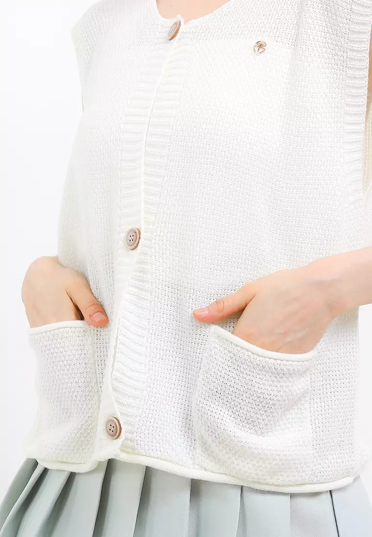 Triset Casual Vest Knit Wanita - TM100050003