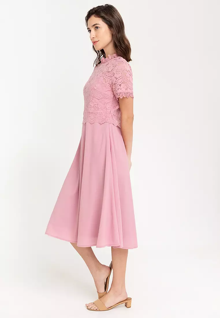 Ceona Twofer Lace Dress