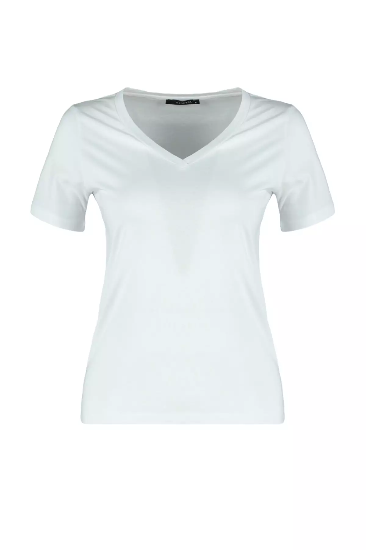 Cotton V-Neck T-Shirt