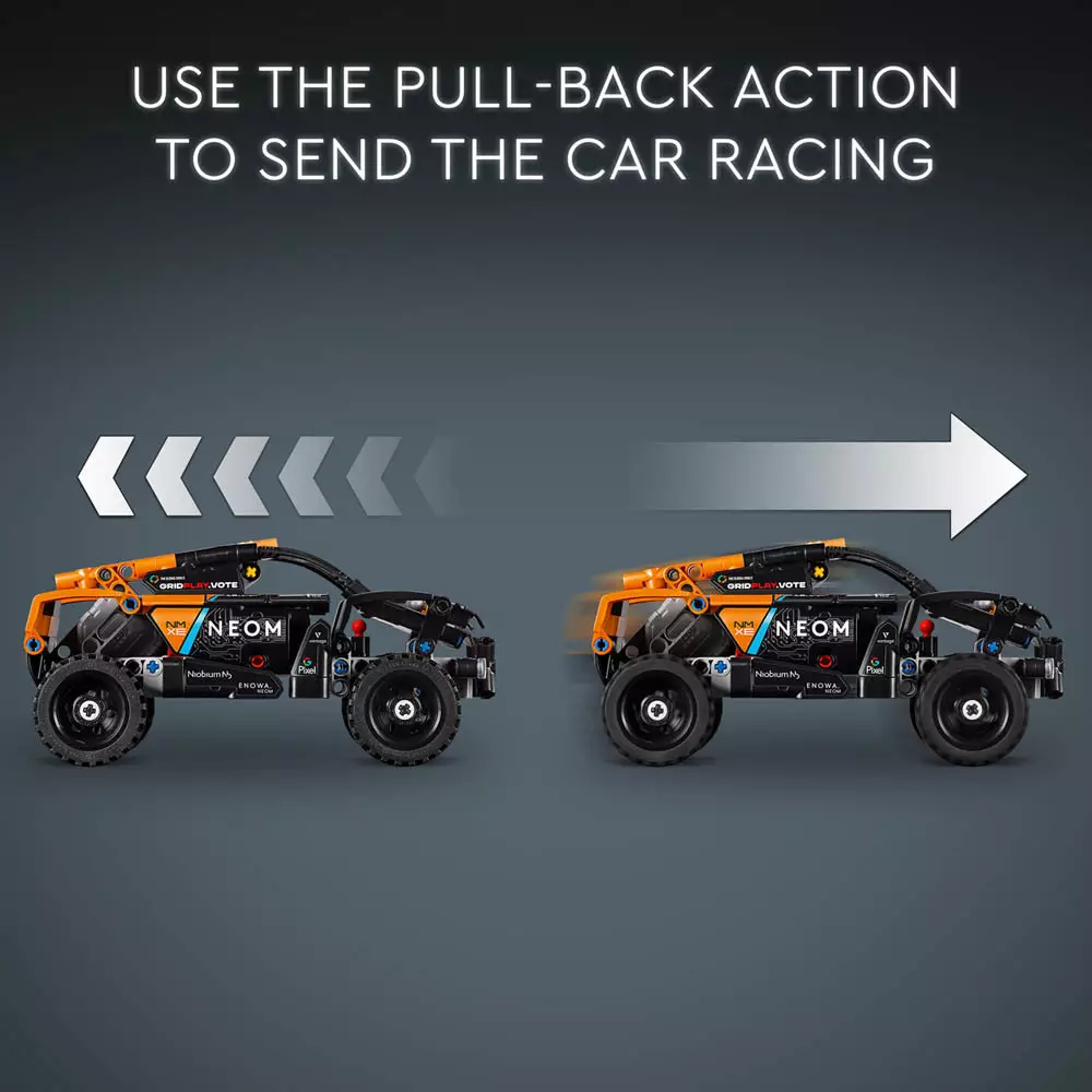 LEGO TECHNIC NEOM MCLAREN EXTREME E RACE CAR 42166