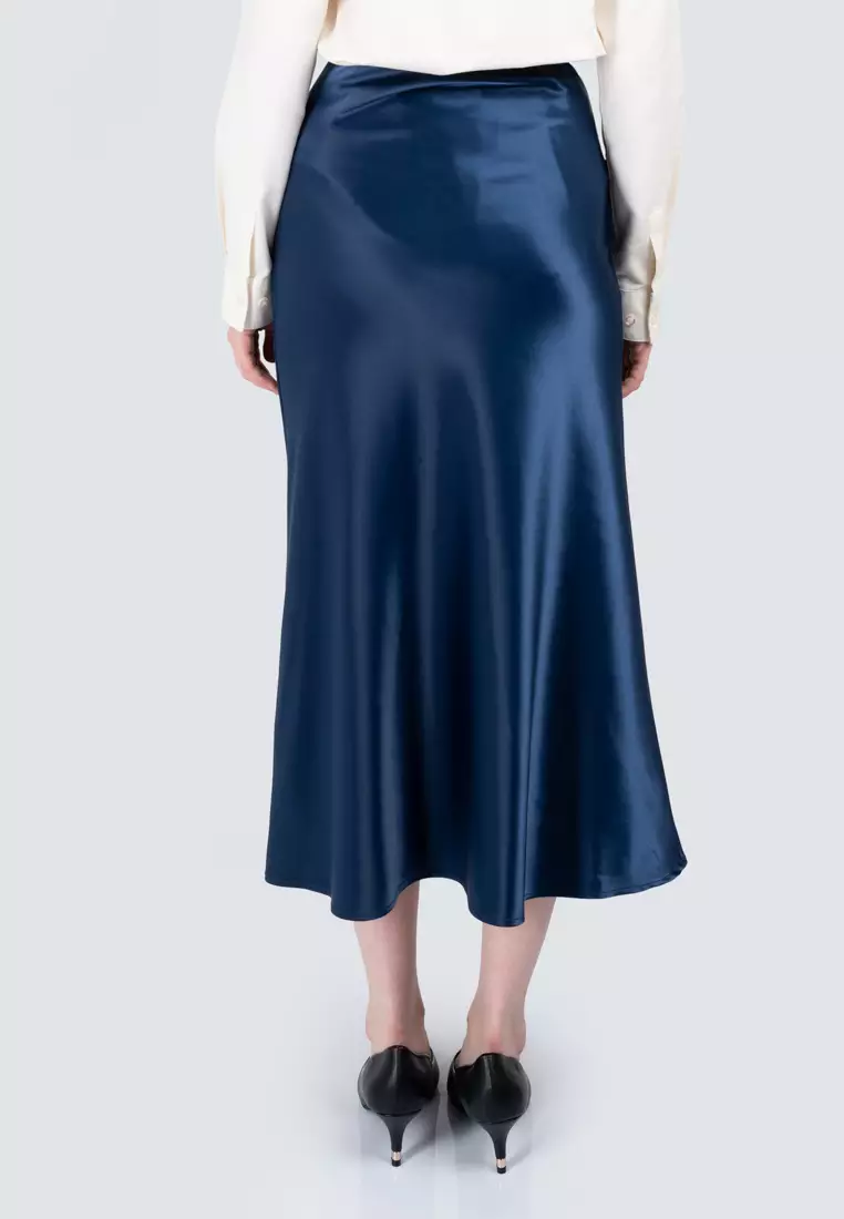 Polo Haus - Women’s Satin Slip Skirt WBLS002