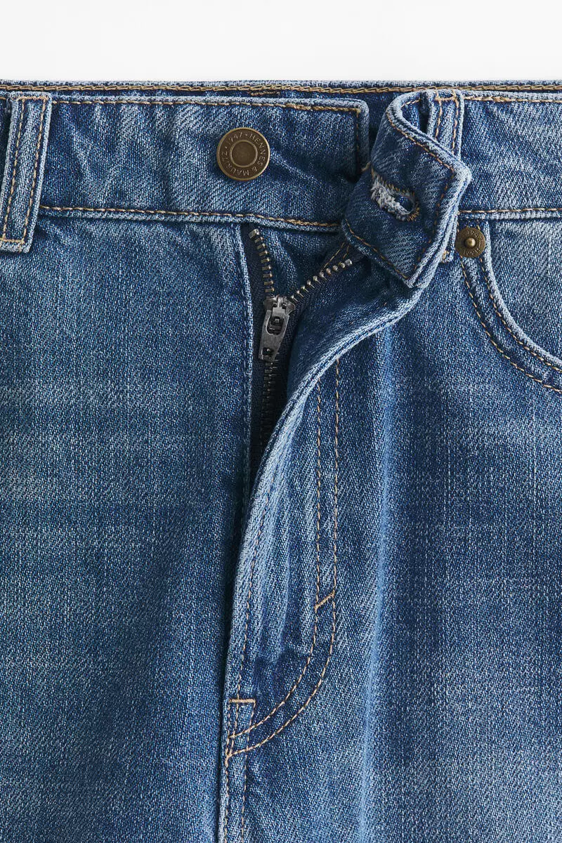Denim Bermuda shorts