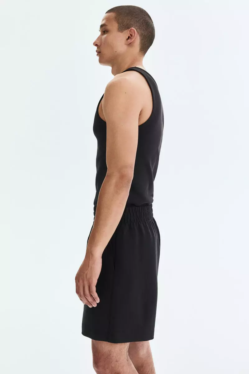 Relaxed Fit Interlock shorts