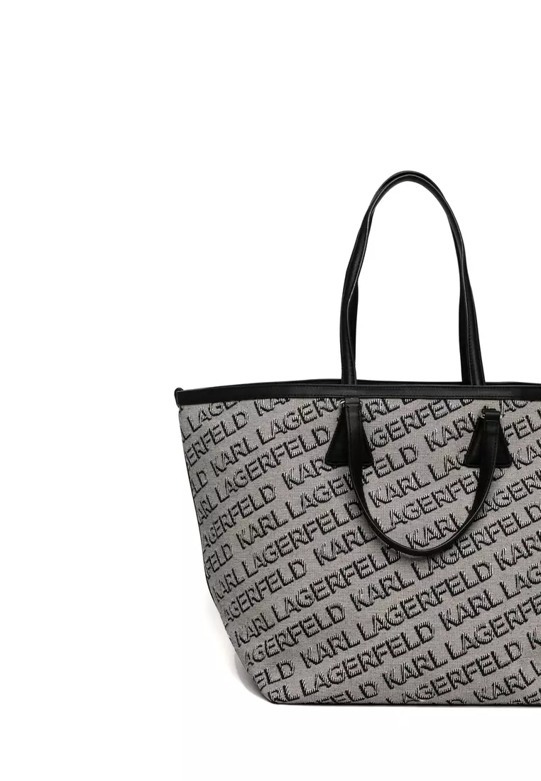 Karl Lagerfeld K/Essential logo-jacquard Tote Bag - Farfetch