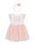 LC WAIKIKI white and beige Baby Girl Dress & Headband Set 2A757KA15D0E2FGS_1