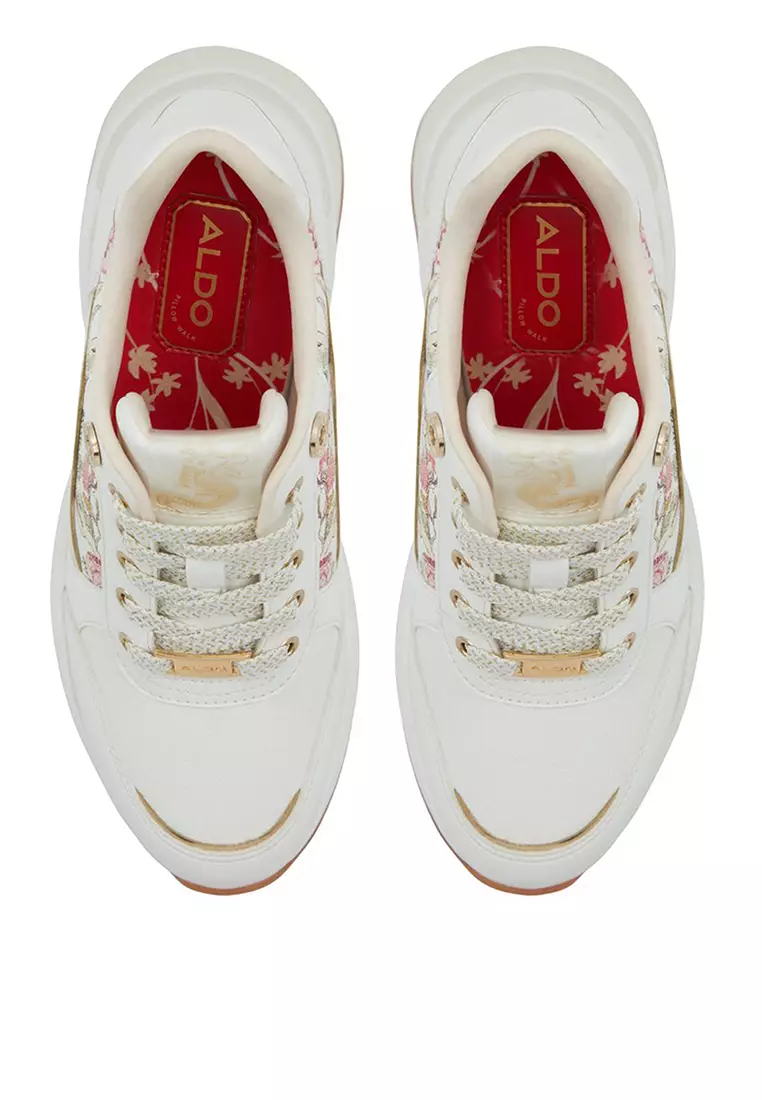 Aldo red online sneaker wedges