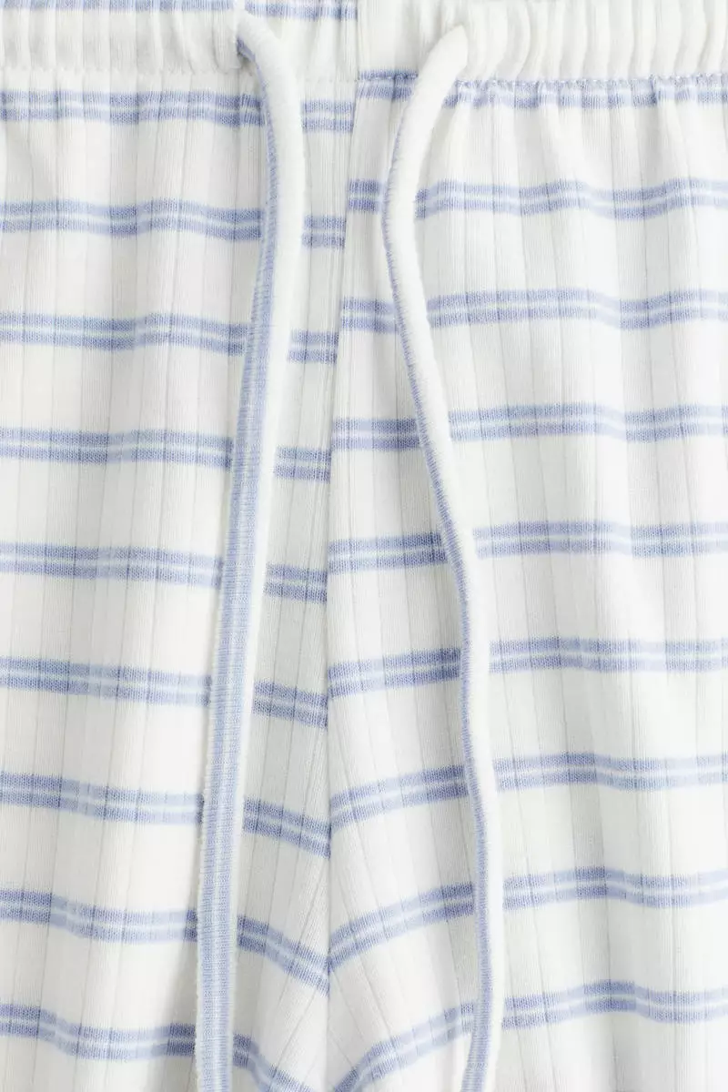 Cotton-blend trousers