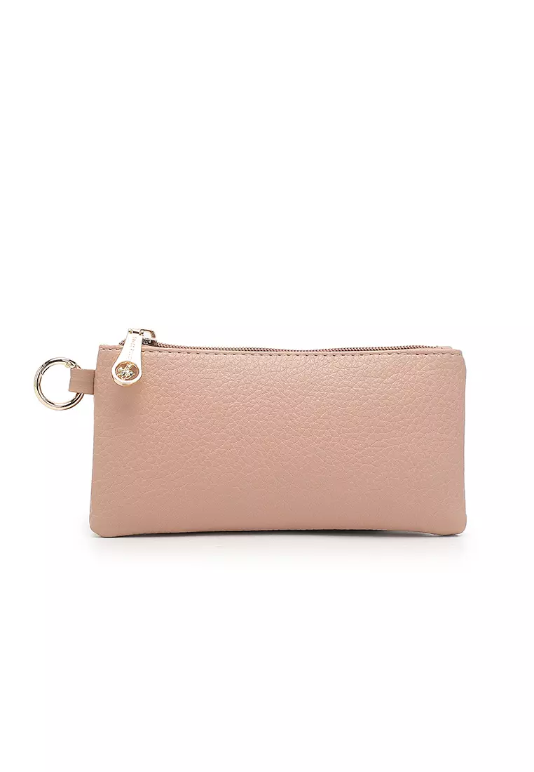 Women's 2-in-1 Tote Bag & Pouch - Pink