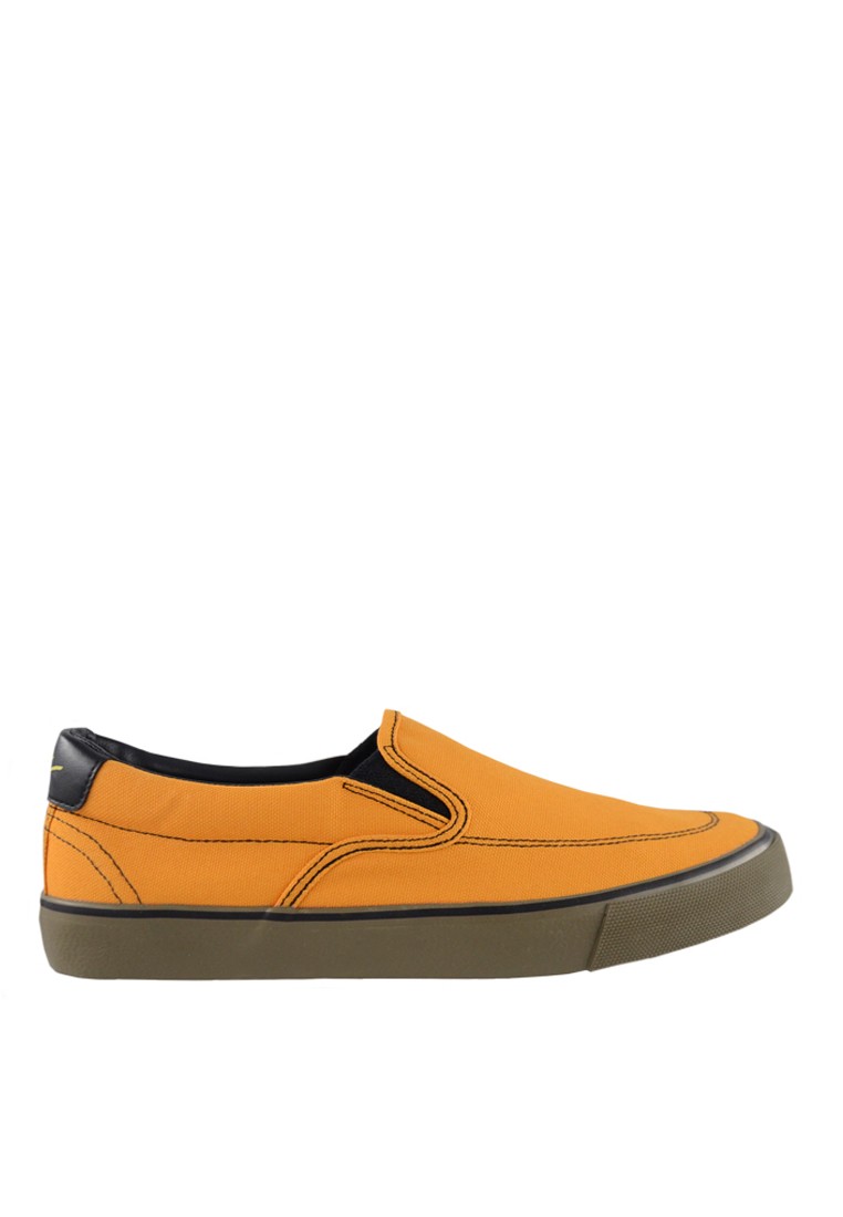 Pallas Jazz Casual Color Shoes Slip On 407-0330 Dark Yellow