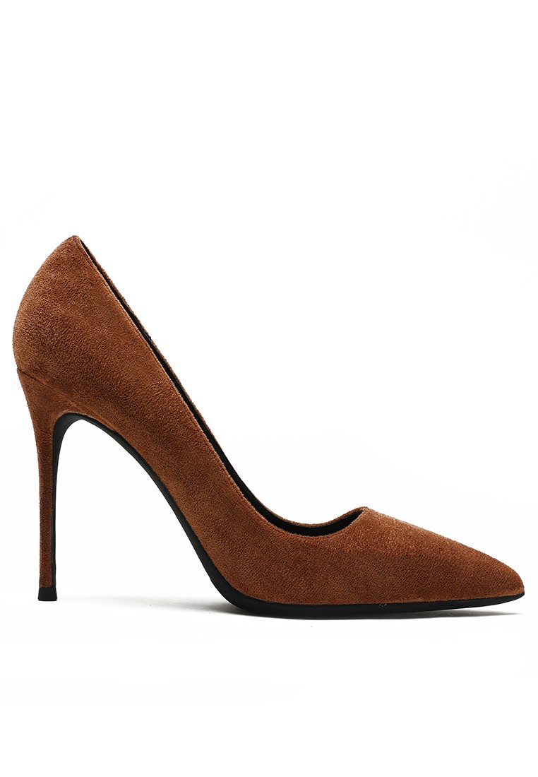 10CM Uniform Pointed High Heel Shoes HZL212
