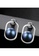 SUNRAIS silver Premium Color Stone Silver Simple Design Earrings D736CAC56B64E7GS_3