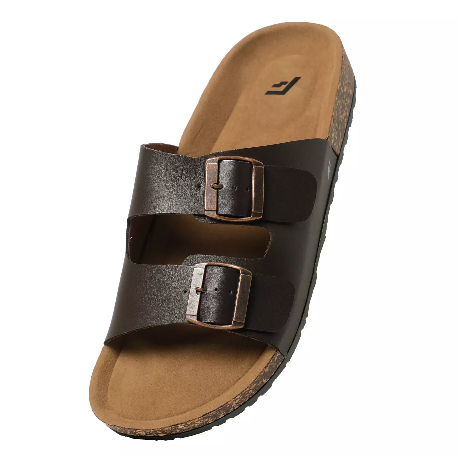 Footstep Footwear Sandal Pria Deka Dark Brown Original Sandal