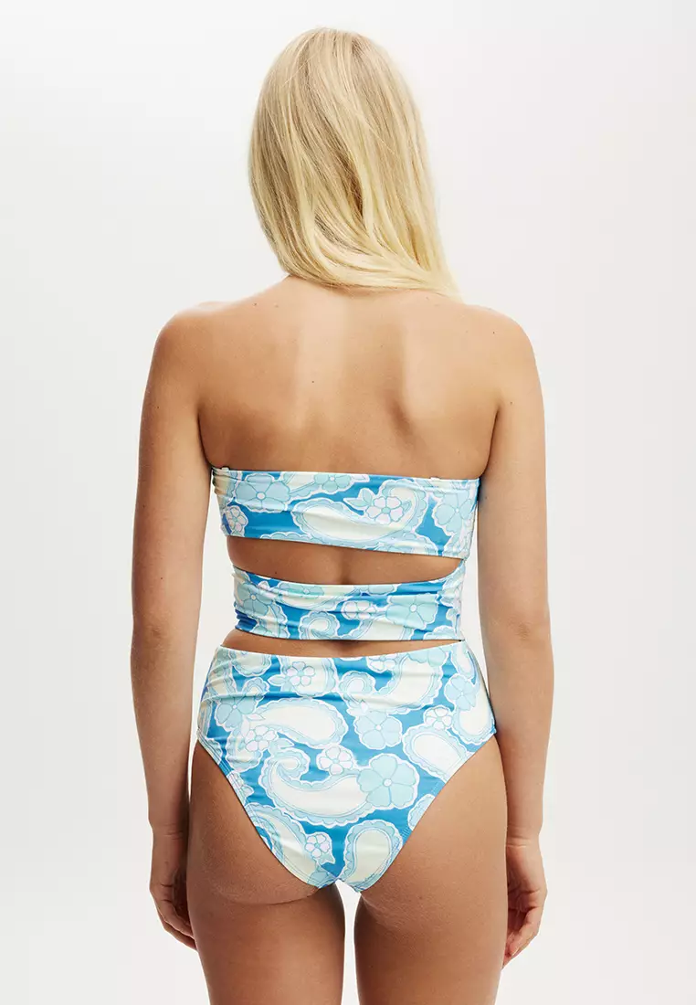 Cut Out One Piece Cheeky Swimsuit