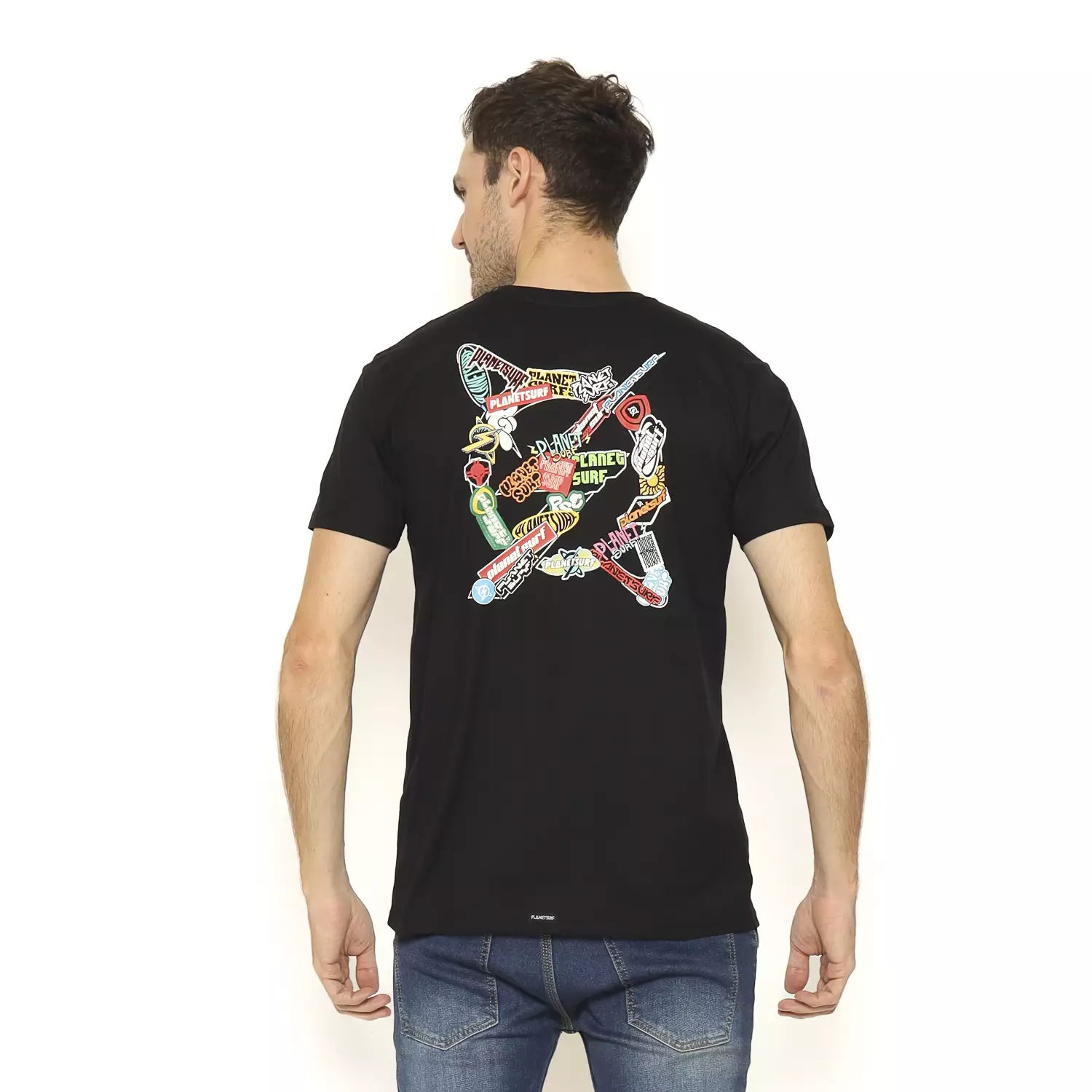 Planet Surf Clothing Kaos Lengan Pendek Pria Bunt Men Tee Planet Surf
