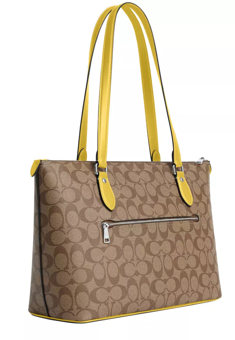 Online Coach tote yellow